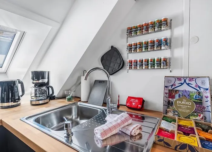 Nuvana Flats - Loft 522 Dachterrasse Mit Altstadtflair Apartment Ansbach