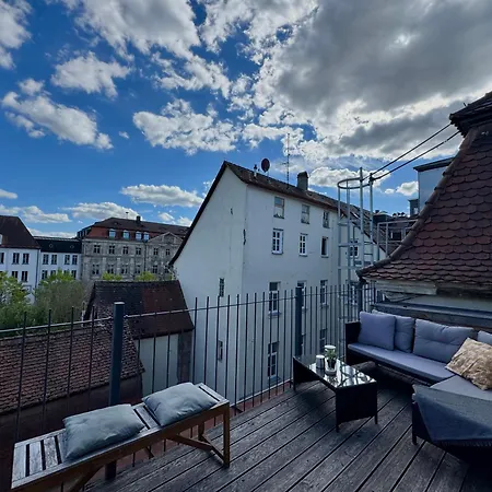 Nuvana Flats - Loft 522 Dachterrasse Mit Altstadtflair Apartamento