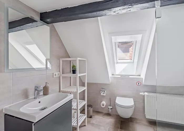 Nuvana Flats - Loft 522 Dachterrasse Mit Altstadtflair * アンスバッハ